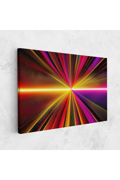 Arthub Canvas Painting, Bedroom And Living Room, Abstract, White Light Mix