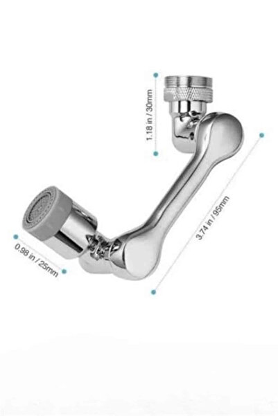Belle Fusion Bfs Rotatable Faucet Head Acrobat Kitchen Bathroom Faucet Spout Head with Swivel Head