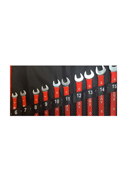 Andu 17-Piece Combination Wrench Case OX-266 with Protection, 6-32 mm