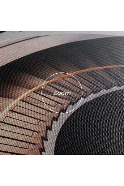 Arthub Canvas Painting, Bedroom And Living Room, Abstract, Grey Stairs Spiral