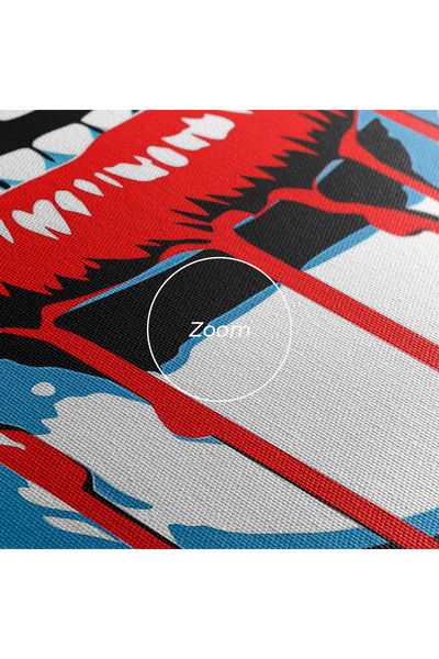 Arthub Canvas Painting, Bedroom And Living Room, Women, Red Lipstick Flowing