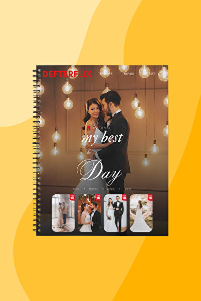 SEKİZELLİİKİ KİŞİYE ÖZEL FİLM TAARIMLI -BASKILI DEFTER