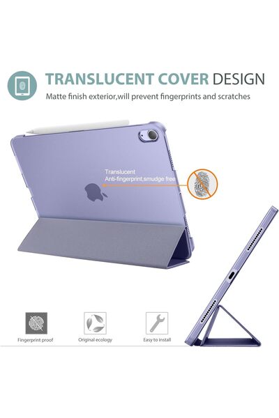 PROCASE Smart Case for iPad Air 11-inch (M3/M2) & 10.9” Air 5th/4th - Purple