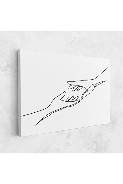 Arthub Tablou Canvas, Dormitor Si Living, Abstracte, Hands Reaching