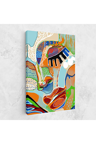 Arthub Canvas Painting, Bedroom And Living Room, Modern, Abstract Face Art