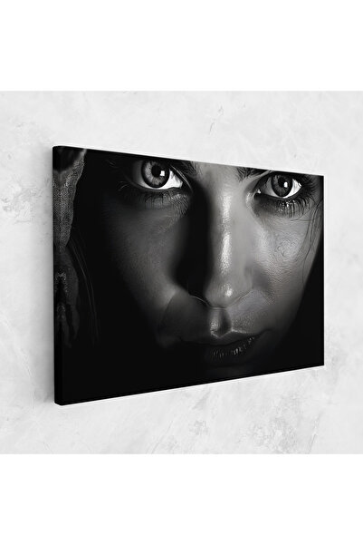 Arthub Canvas Painting, Bedroom And Living Room, Modern, Closeup Portrait