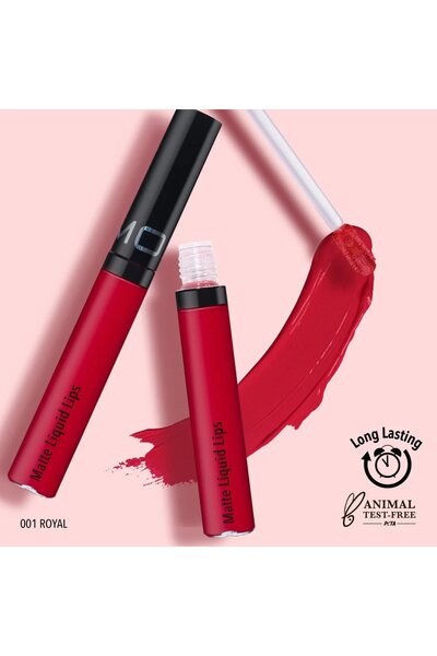 MOİRA Matte Liquid Lips (001, Royal)
