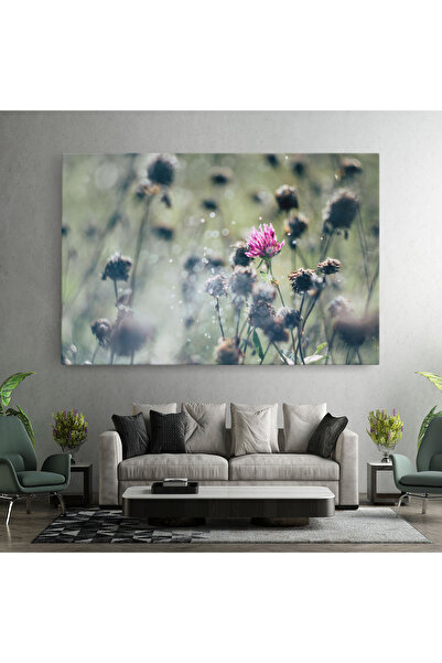 Arthub Canvas Painting, Bedroom And Living Room, Flowers, Dreamy Purple Flower