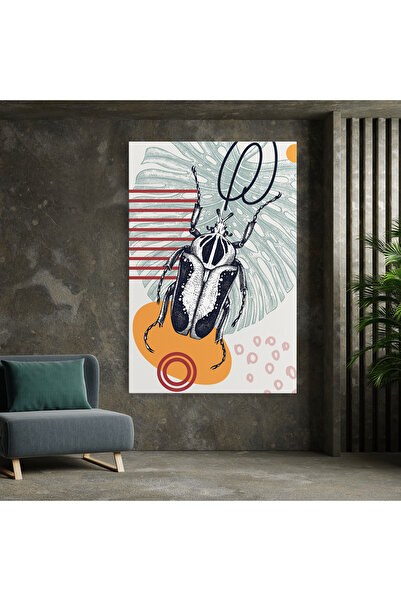 Arthub Canvas Painting, Bedroom And Living Room, Modern, Insects Art Collage