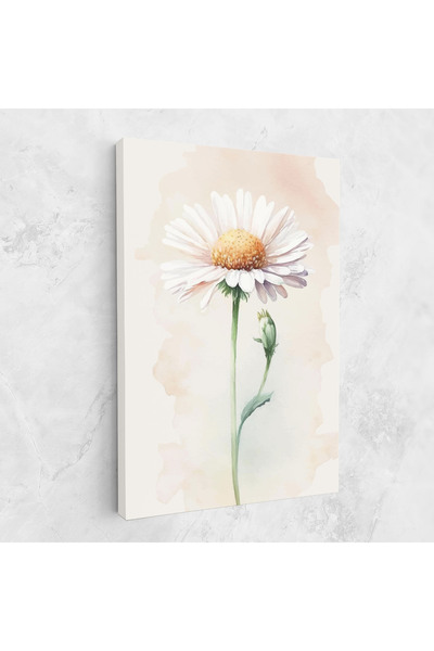 Arthub Canvas Painting, Bedroom And Living Room, Flowers, Watercolor Daisy