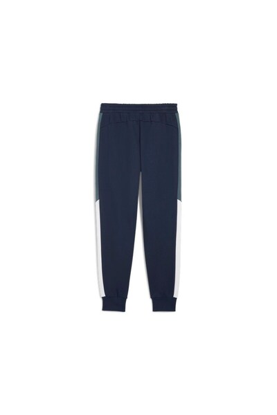 Puma Ανδρικά Παντελόνια Φόρμας Power Colorblock FL CL