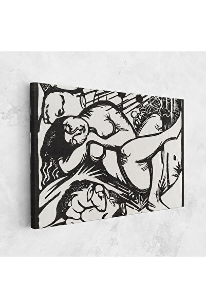 Arthub Tablou Canvas, Dormitor Si Living, Femei, Woman Drawing