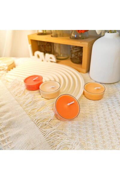 Generic WINICE Scented Tea Light Candles - 16-Color Set, 100% Soy Wax with Essential Oils