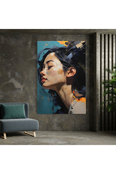 Arthub Canvas Painting, Bedroom And Living Room, Women, Acrylic Asian Portrait