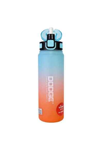 SAFECARE Reusable Bottle, 680 ml, Turquoise-Orange Gradient
