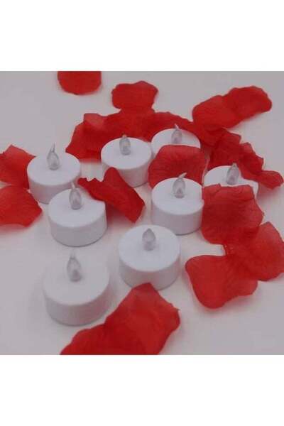 Generic 50-Piece Flameless LED Tea Light Candle Set multicolour