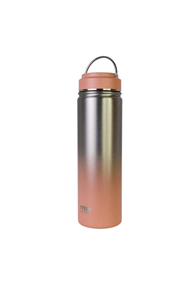 SAFECARE Reusable Bottle, 600 ml, Gray-Pink