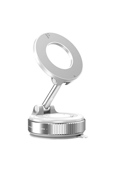 Generic Vacuum Magnetic Car Phone Holder 2026 Upgrade: Suction Cup, Adjustable Mount, Strong Suction