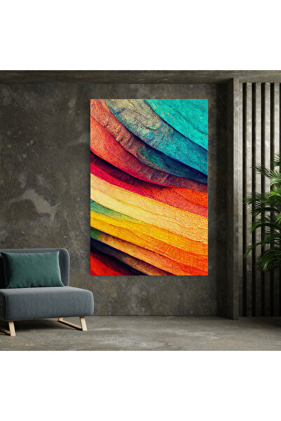 Arthub Canvas Painting, Bedroom And Living Room, Abstract, Autumn Abstract Color