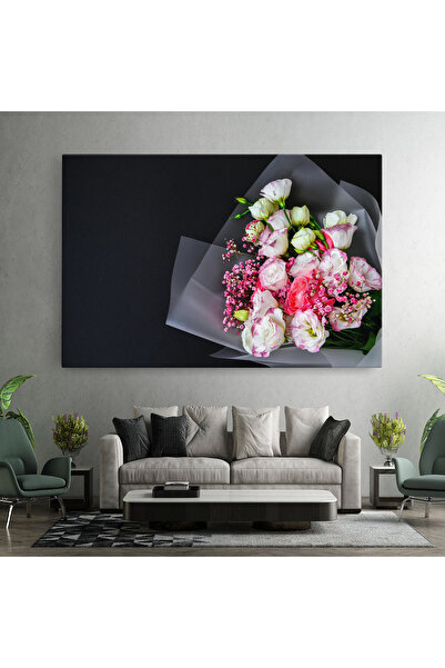 Arthub Canvas Painting, Bedroom And Living Room, Flowers, Cute Roses Bouquet