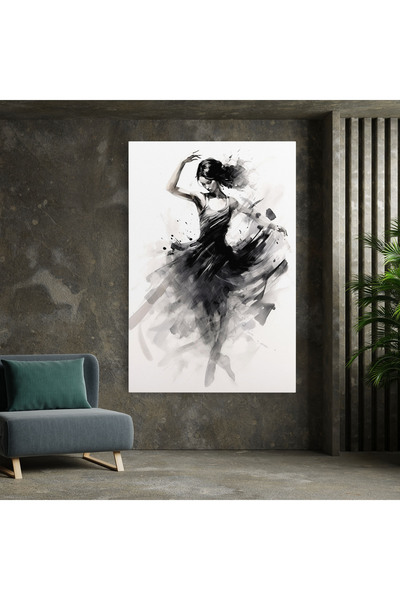 Arthub Canvas Painting, Bedroom And Living Room, Women, Dancing Woman