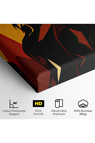 Arthub Canvas Painting, Bedroom And Living Room, Modern, Pop Graphical Woman