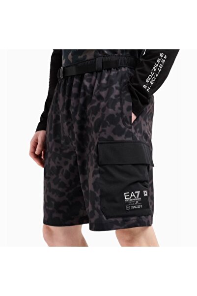 EA7 Sort M BERMUDA GRAPHIC PL PU Barbati