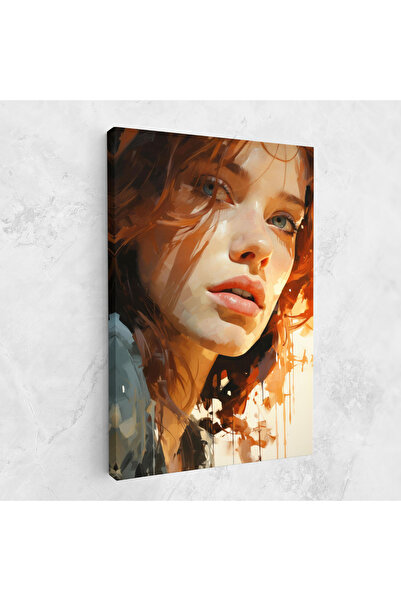 Arthub Canvas Painting, Bedroom And Living Room, Women, Pretty Woman Portrait