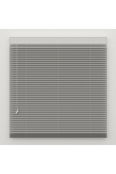 Generic Metal Slat Blind (2.5 cm) 105 x 125 cm - Grey