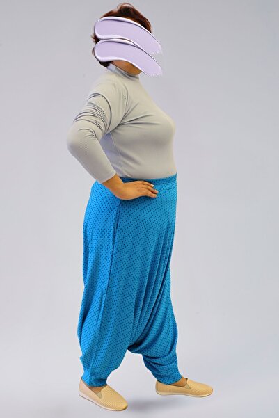 MİNUSA DESİGN Authentic Bohemian Shalwar - Viscose Fabric with Pockets, Comfortable Fit, Bohemian Authentic Women's Shalwar