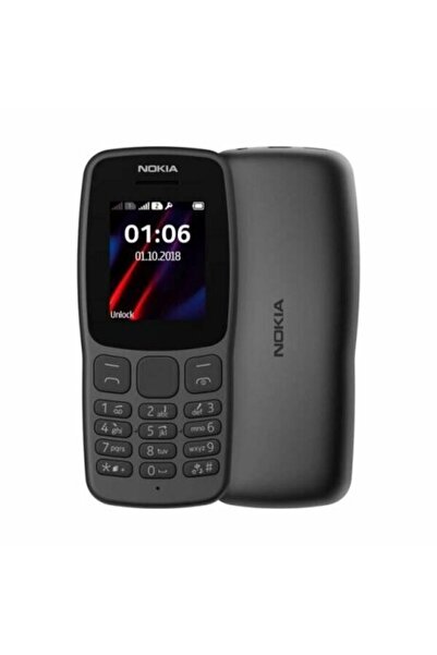 Nokia 106, Dual SIM, Black