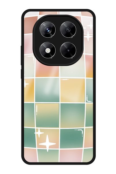 WANNA PROTECT Xiaomi Redmi Note 14 Pro Plus 5g Camera Protected Colorful Chec...