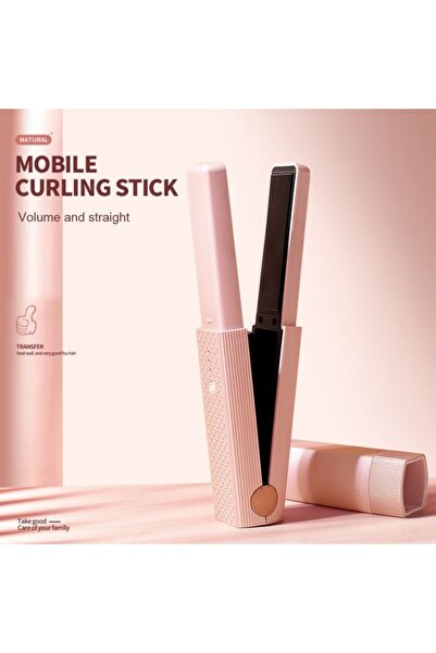 Generic Mini USB Wireless Hair Straightener & Curler – Dual Use