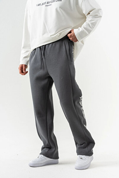 go gang own Overtext Φαρδιά φούτερ με ελαστική μέση