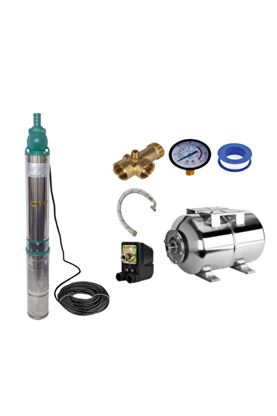 DDT Kit complet hidrofor Pompă submersibilă de adâncime, DDT, QJD120-1.5, baz...