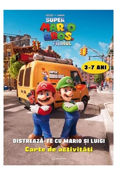 Editura Bookzone Distreaza-te cu Mario si Luigi. Carte de activitat