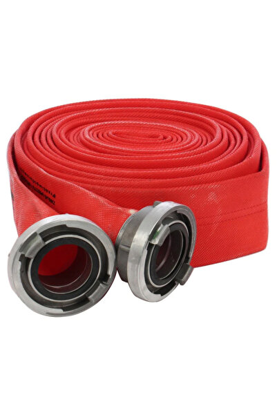 OEM Fire hose 2'' 20M 8 BAR RED with PREMIUM LIDER MX956 couplings