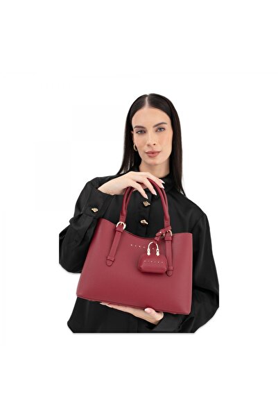 Sisley Sly_296 22X30X12 Kol Sı Bordo Kadın Çanta