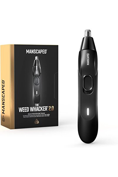 Manscaped Weed Whacker 2.0 Electric Nose & Ear Hair Trimmer, 7,000 RPM, Rechargeable, Wet/Dry