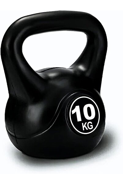 SKY LAND دمبل كيتل بيل من الفينيل، 10 كجم، أسود