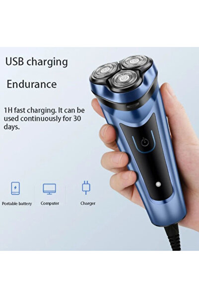 Mihai Electric shaver with 3 double blades AO78152 power 3W