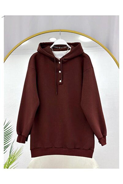 YEDİLALE Citicitli Three-Ply Fleece Sweat with Hood