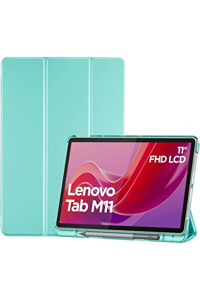 PROCASE جراب ذكي لجهاز Lenovo Tab M11/Tab K11 LTE 11 بوصة (TB330FU) مع حامل قلم - أخضر نعناعي