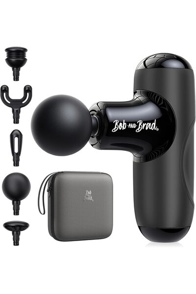 Bob and Brad مسدس تدليك صغير Q2، جهاز تدليك الأنسجة العميقة بحجم الجيب، صغير ...