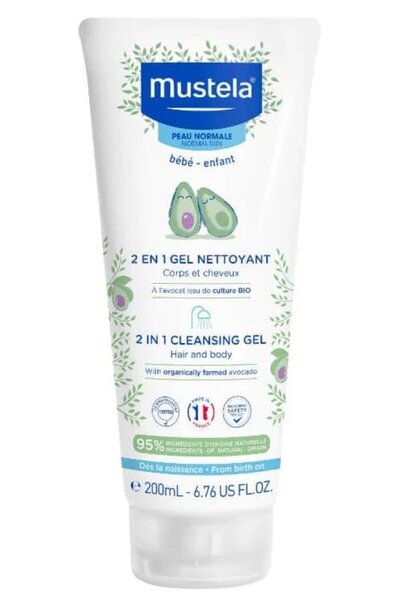 Mustela 2-in-1 Cleansing Gel 200 ml