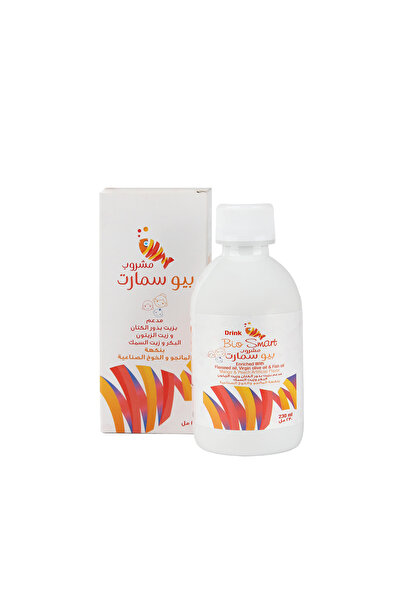 SuLinda شراب بيوسمارت زيت زيتون بكر 1 غرام زيت بذور الكتان 0.5 غرام وأوميغا 3...
