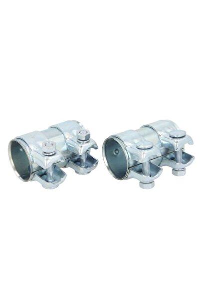 Autowag Set de 2 conectori pentru țeava de eșapament 50,5 x 95 mm