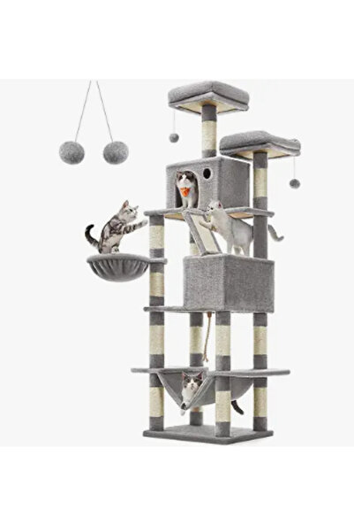Selgot Cat Playset, Size 55 x 45 x 168 cm, 6 Levels