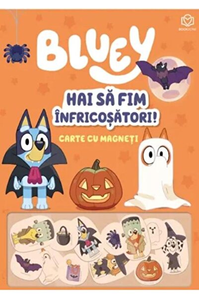 Editura Bookzone Bluey. Hai sa fim infricosatori! Carte cu magneti