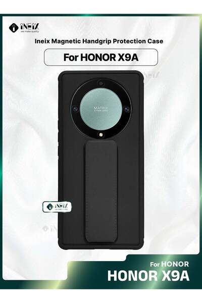 ineix حزام معصم مغناطيسي 3 في 1 مع حامل وغطاء جراب لهاتف Honor X9a